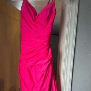 Pink prom dress
